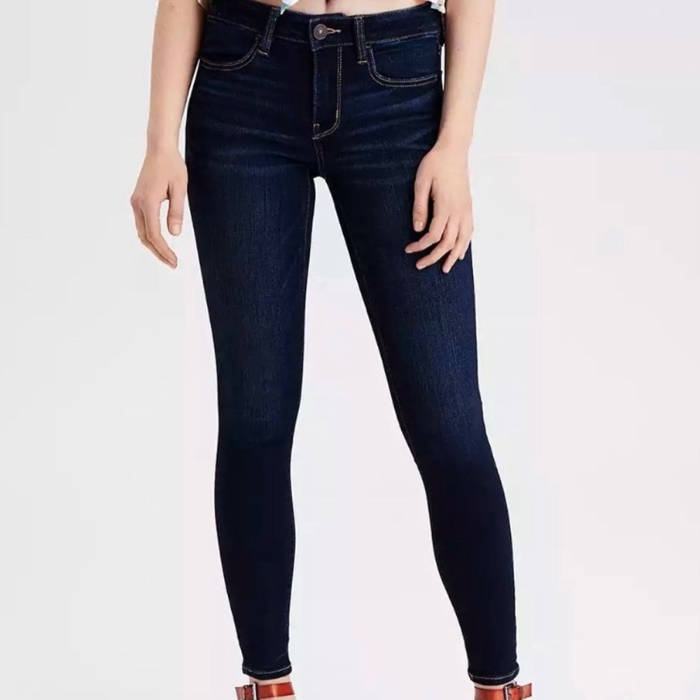 A & E Denim High Rise Super Super Stretch